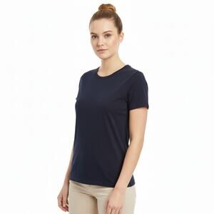 Vera Bradley Classic Navy Crew Neck Top, S